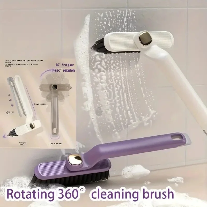 Multipurpose Bathroom Tile Floor Gap Cleaning Brush Rotating Crevice Brushes-000816