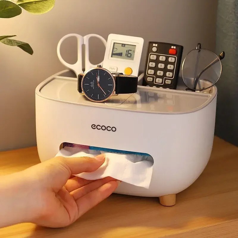 Multifunctional Household Tissue Storage Box Holder