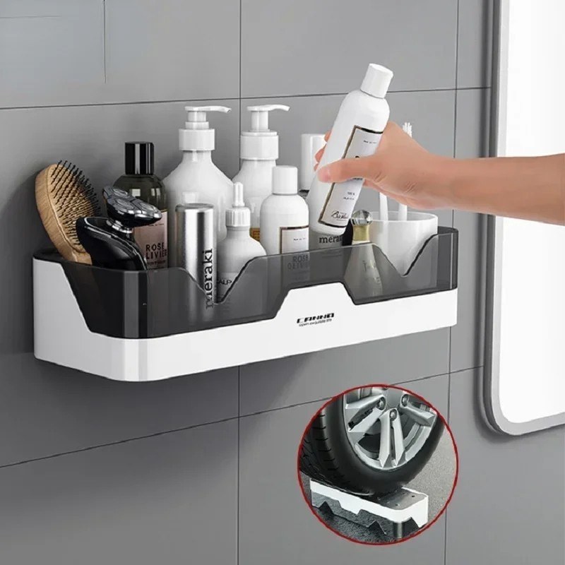Wall Mount Bathroom Shelf Organizer - 000739