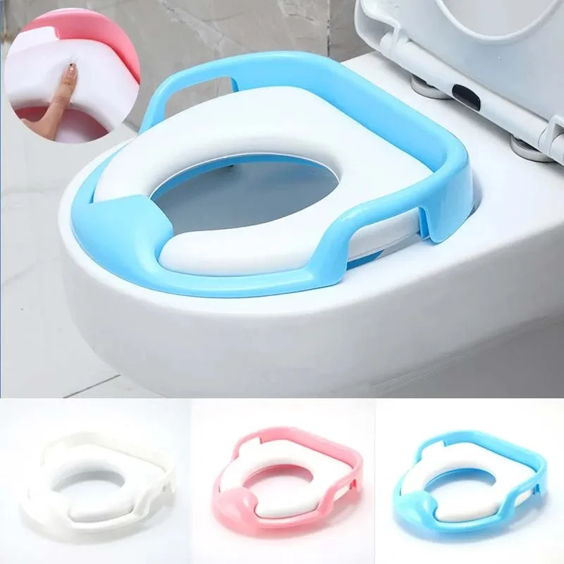 Baby Potty Seat Kids Toilet Seat Soft Anti Slip Toddler Toilet Training Mat Children Urinal Cushion Children Pot Chair Pad-000897