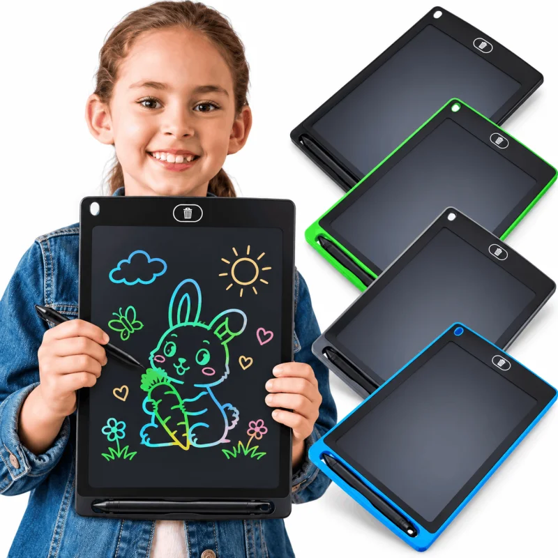  12 Inch LCD Writing Tablet Drawing Board Kids Graffiti Sketchpad Toys Handwriting Blackboard Magic Drawing Boards Toy Gift-000005