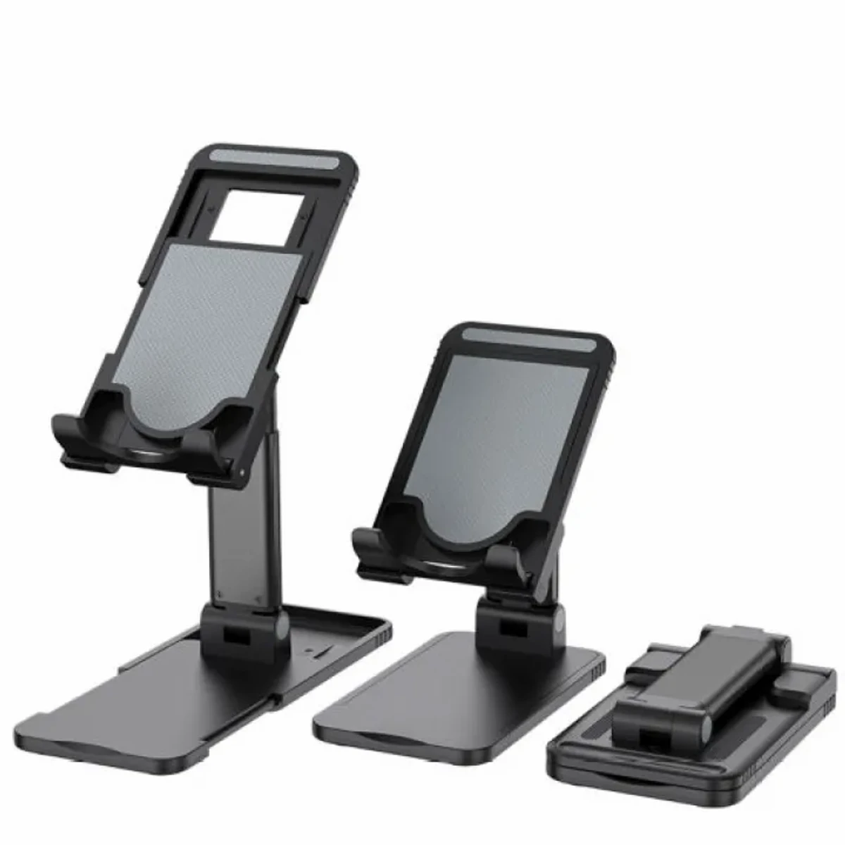 Foldable phone stand holder, Desktop Mobile Stand, Holder, Adjustable, Lift able, Fold able, Universal