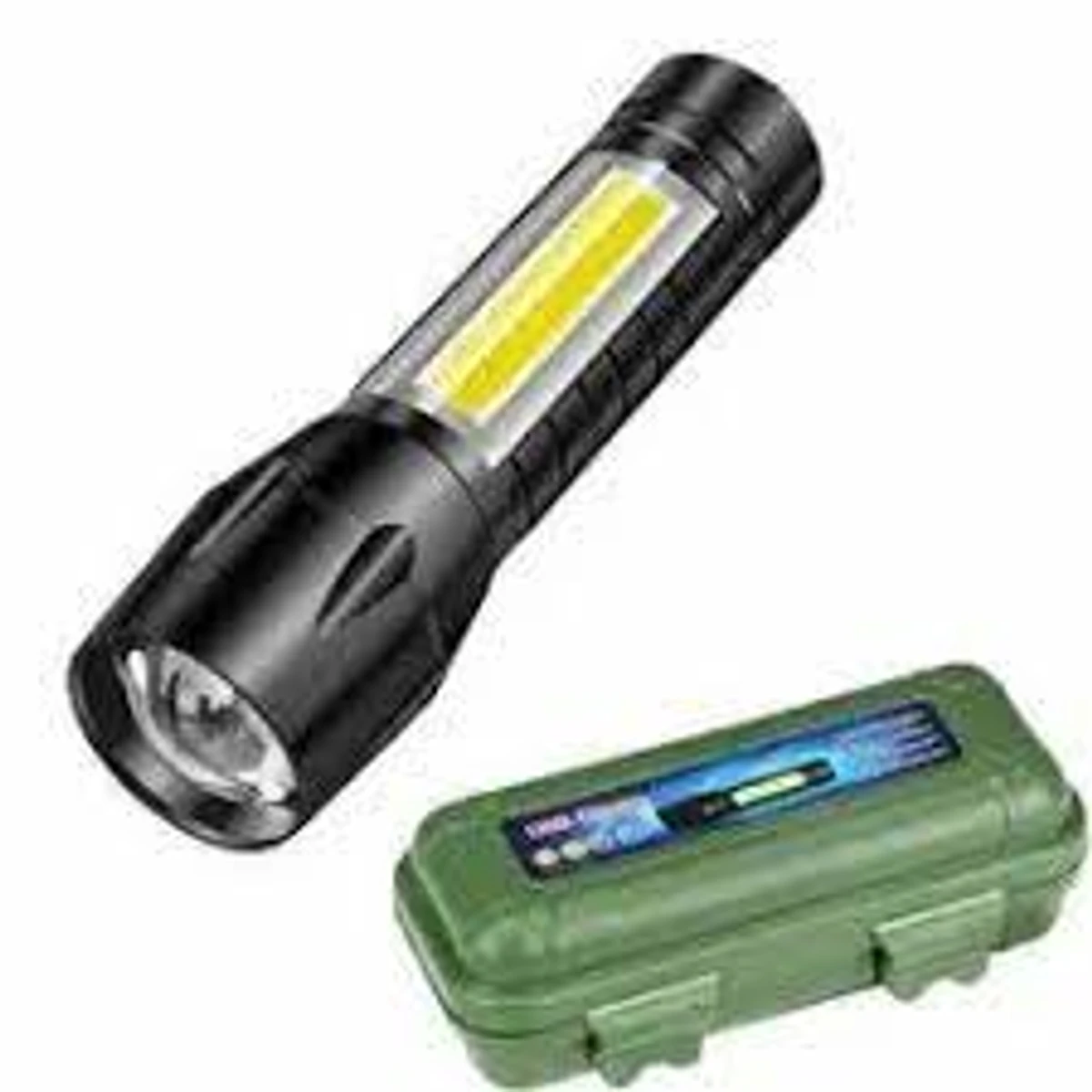 Geepas GP-009 Rechargeable Led Flashlight Torch Lamp