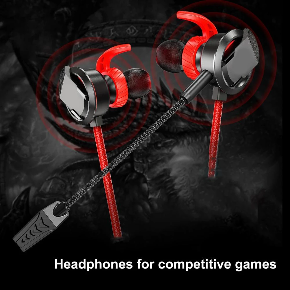 MOWI RX3 pro Gaming Earphone 3.5mm PC Gaming Headset Computer Headphones