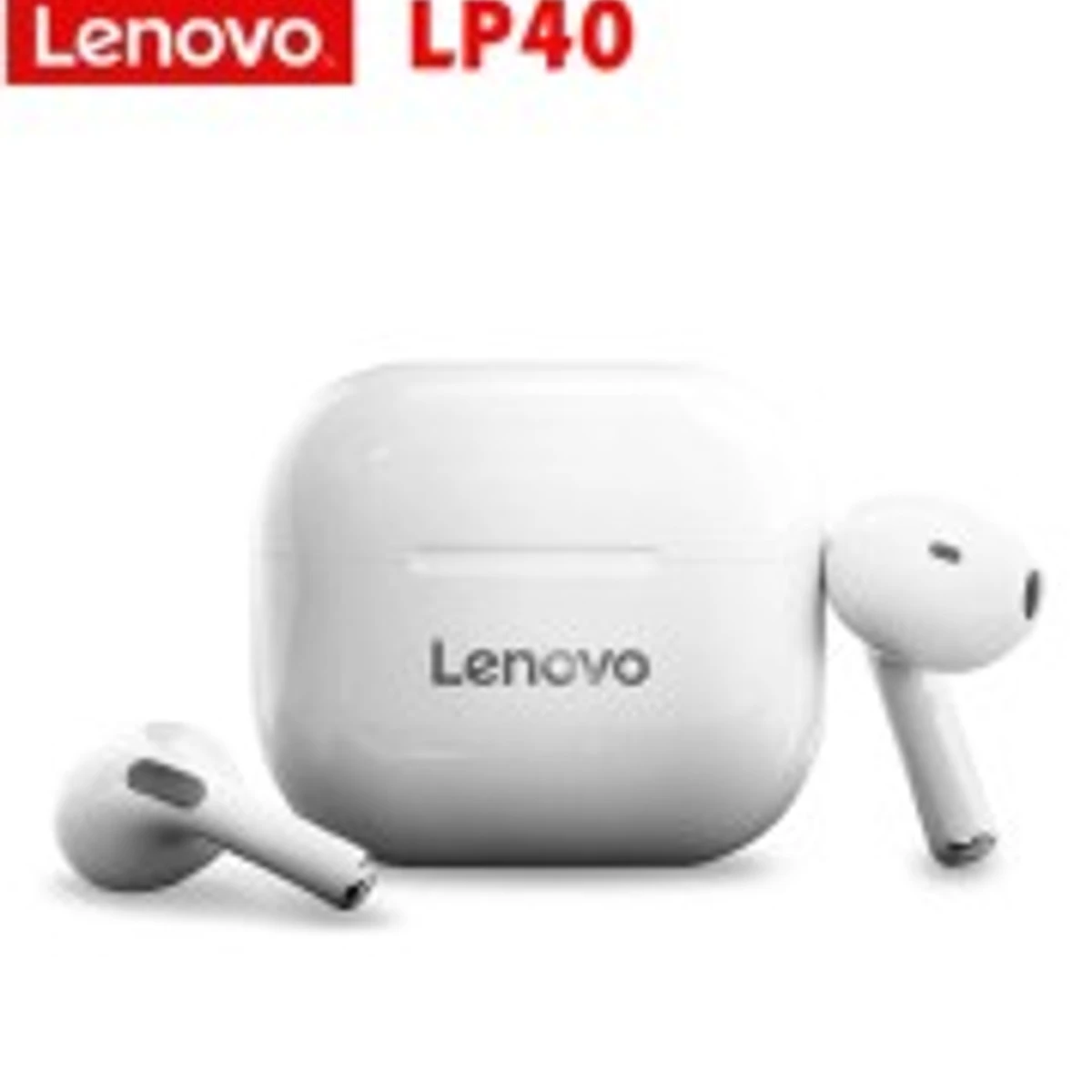 Lenovo LP40 Wireless Bluetooth Earbuds Headphone TWS Long Standby Sports Running Semi-in-ear Earphones