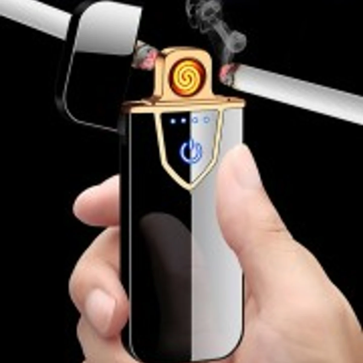 Touchscreen Induction Cigarette lighter_Metal