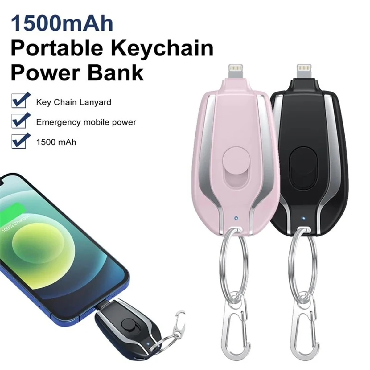 Emergency Keychain Portable Powerbank