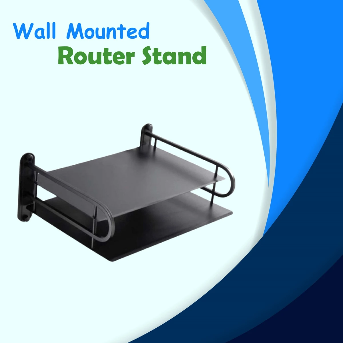 Multi-Layer Wall Mounted Router Stand