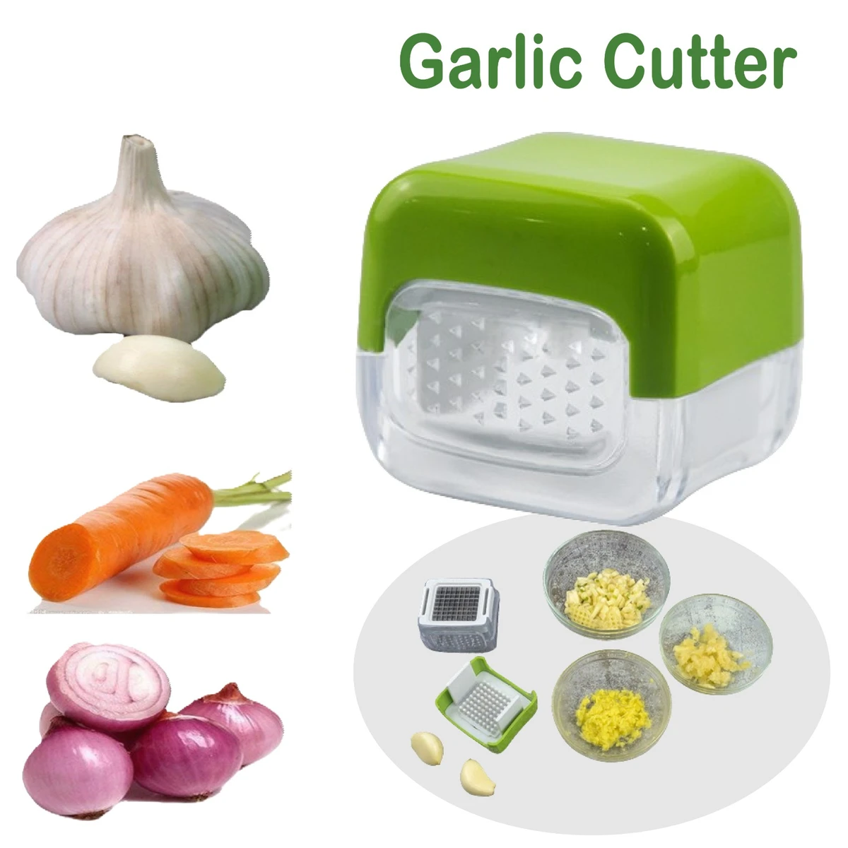 Multifunctional Vegetable Garlic Cutter