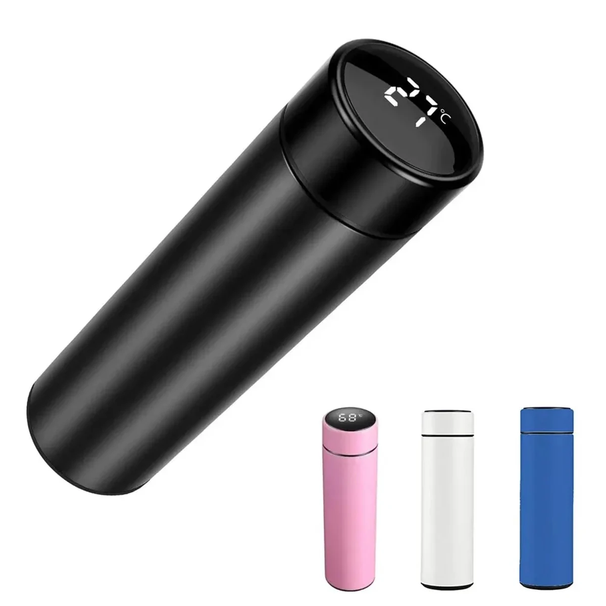 Stainless Steel Vacuum Flask with Temperature Display