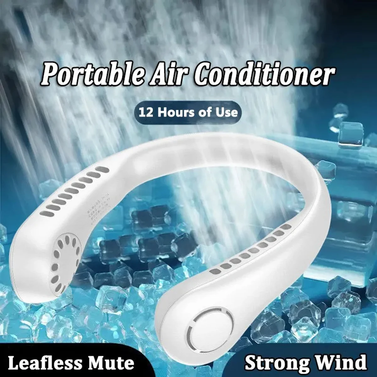 Mini Neck Portable Hanging Rechargeable Air Cooler Summer Sport Fan